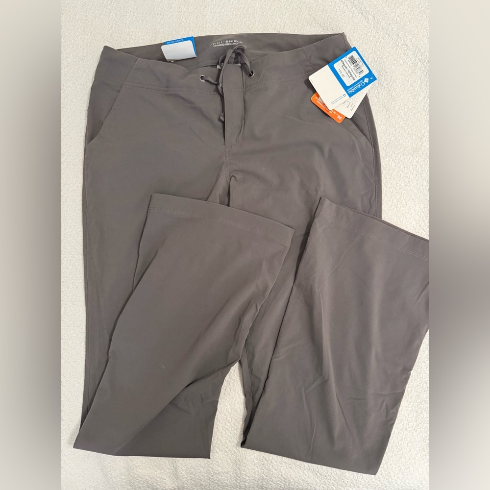 Columbia Women’s Anytime Outdoor Pant - Bootcut - Charcoal Chinos
